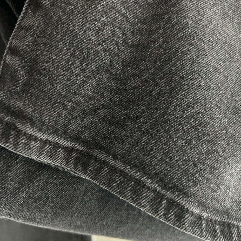 BUFFALO David Bitton Black Denim High Waisted Wide Leg Jeans size 16 NEW - Picture 6 of 10